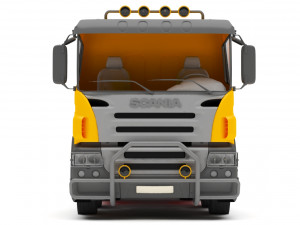 concrete car Modello 3D