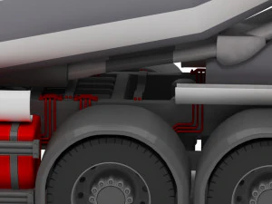 concrete car 3D Model