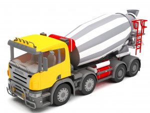 concrete car 3D Model