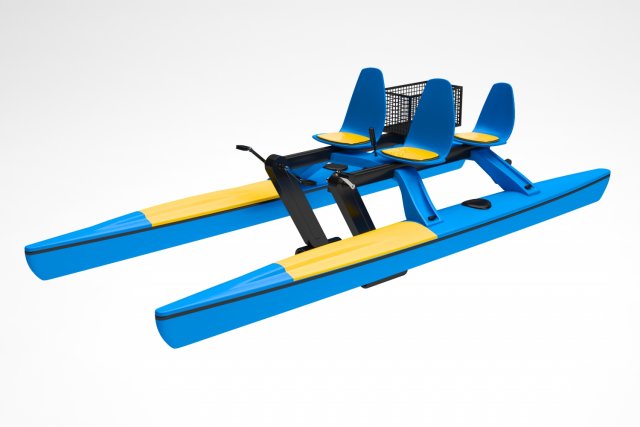 boat Model 3D .c4d .max .obj .3ds .fbx .stl .blend 