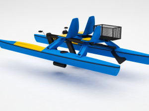 boat Model 3D