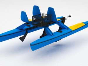boat Model 3D
