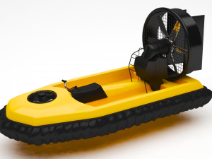 hovercraft Model 3D