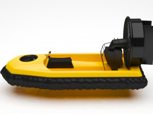 hovercraft Model 3D