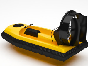 hovercraft Model 3D