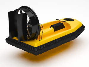 hovercraft Model 3D