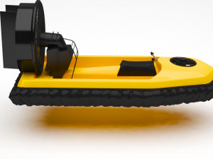 hovercraft Model 3D