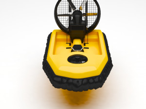 hovercraft Model 3D
