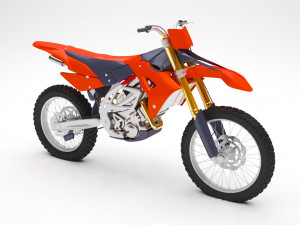 motorcycle 3D 모델