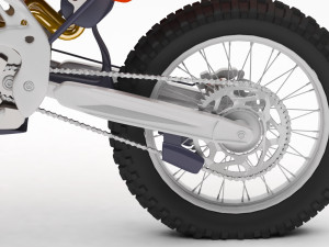 motorcycle 3D 모델