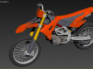 motorcycle 3D 모델