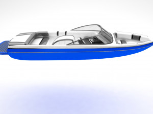 speed boat 3D Модель