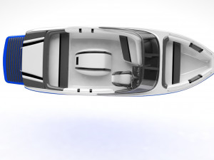 speed boat 3D Модель
