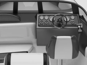 speed boat 3D Model