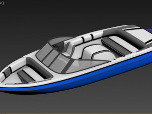 speed boat 3D Модель