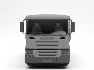 wood truck Model 3D