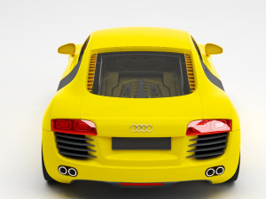 audi car 3D Model