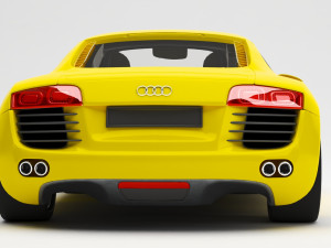 audi car 3D Model