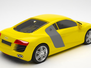 audi car 3D Model