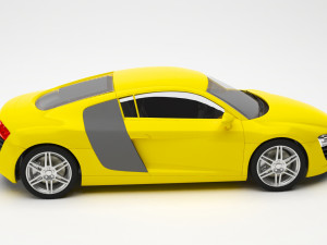 audi car 3D Model