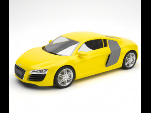 audi car 3D Model