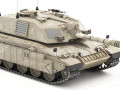 challenger ii british tank 3D Model