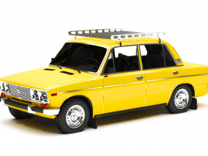 lada car 3D मॉडल