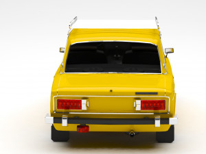 lada car 3D मॉडल