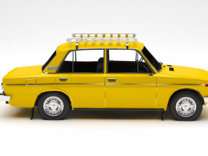 lada car 3D मॉडल