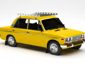 lada car 3D मॉडल