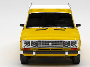 lada car 3D मॉडल