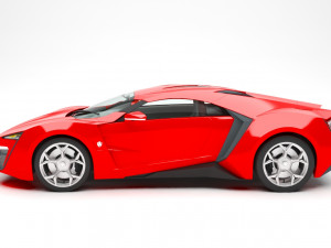 lykan car 3D Model