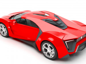 lykan car 3D Model