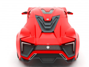 lykan car 3D Model