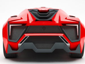 lykan car 3D Model