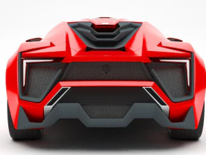 lykan car 3D Model