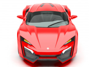lykan car 3D Model