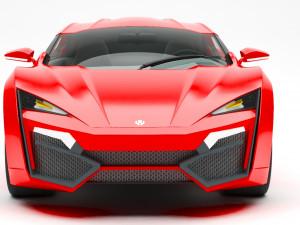 lykan car 3D Model
