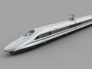 treno di pollastre Modello 3D