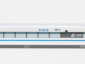 pullet train Model 3D