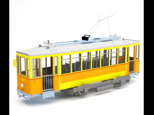 tram 3D Model