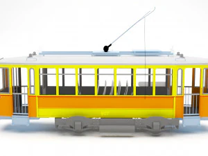 tram 3D Model