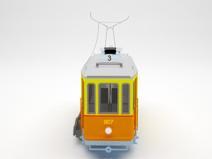 tram 3D 模型