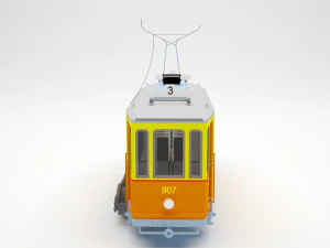 tram 3D Model