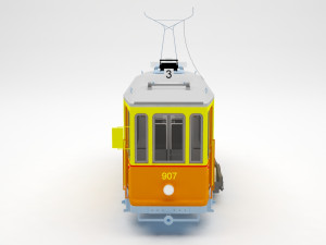 tram 3D 模型