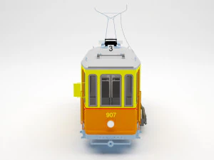 tram 3D Model