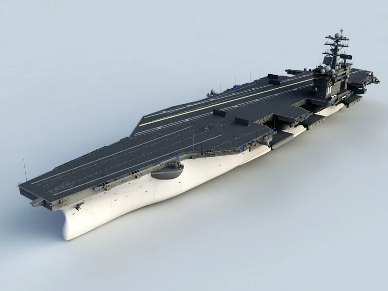 uss 3D Model .c4d .max .obj .3ds .fbx .stl .blend 