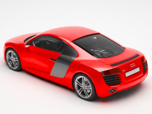 audi car Modelo 3D