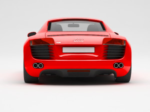 audi car Modelo 3D