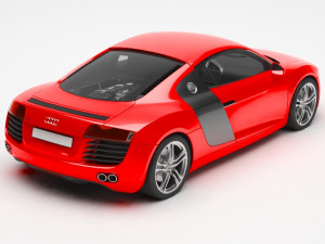 audi car Modelo 3D
